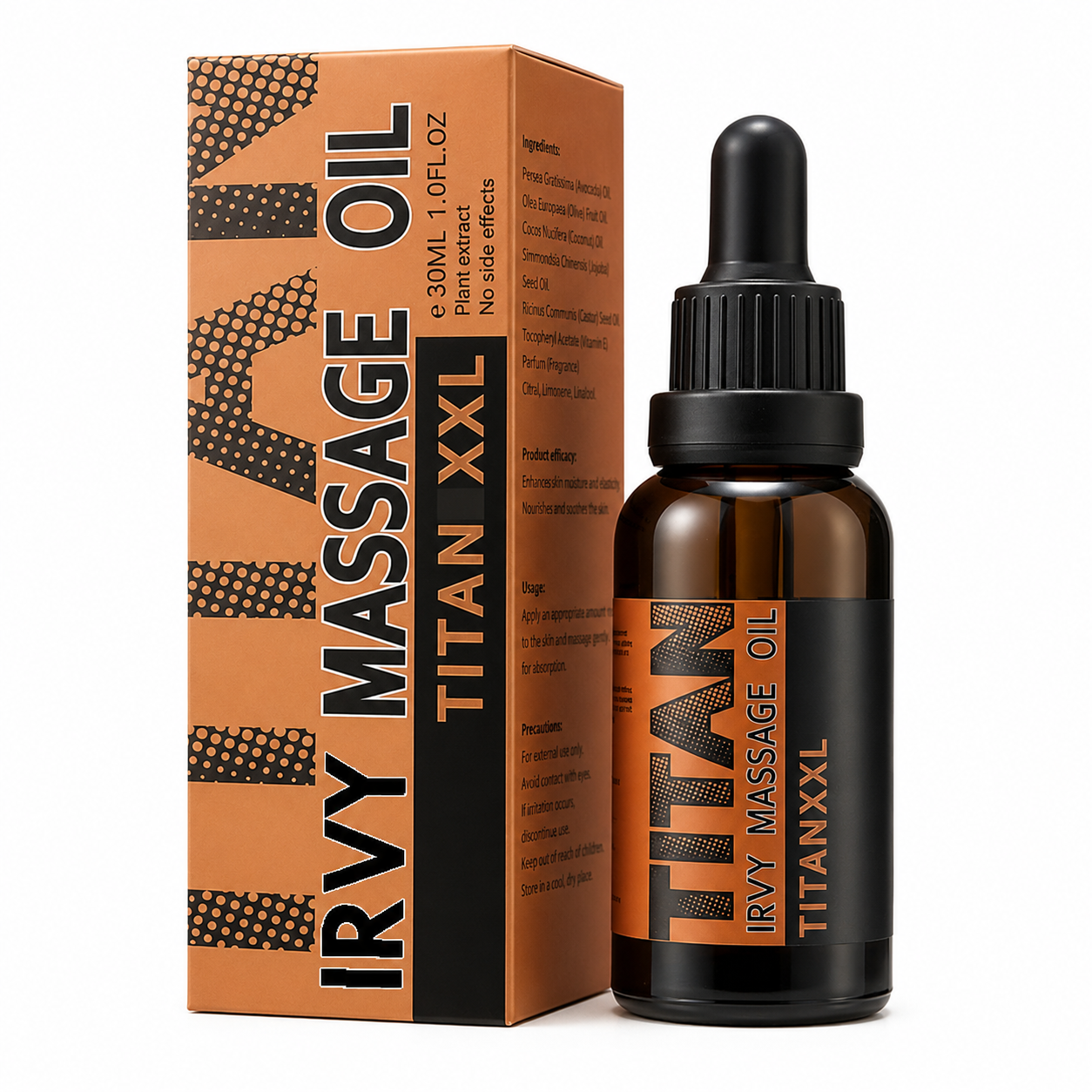 IRVY Men's Private Premium Care Gel: TITAN XXL OIL