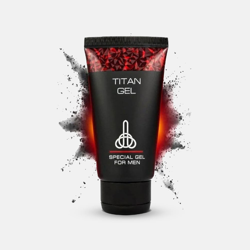 Male Massage Gel for Extra Men's Strength. Natural Original Cream 50ml (Titan)